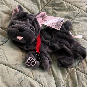 Build a bear in stuffed French bull dog plush
